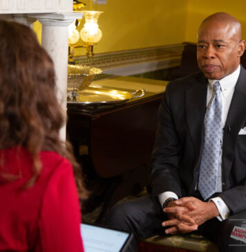 Interview with NYC Mayor Eric Adams at Gracie Mansion
